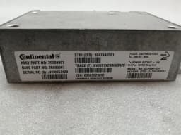 CHEVROLET Chevrolet Corvette C6 25909997 Communication ECU Handsfree — thumbnail 6