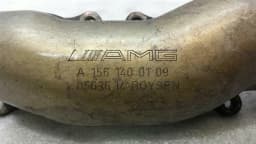 MERCEDES-BENZ Mercedes SL R230 SL63 AMG E63 S63 Exhausted Manifold A1561400109 Exhaust Manifold — thumbnail 4