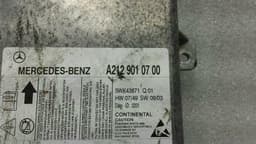 MERCEDES-BENZ Mercedes E Class W212 Safety Module ECU A2129010700 Air Control Unit SRS — thumbnail 3
