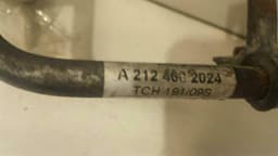 MERCEDES-BENZ Mercedes E63 W212 Steering To Partition Pressure Line A2124601424 Hose RHD — thumbnail 3