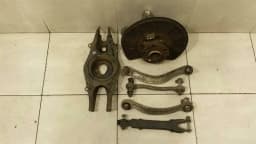 MERCEDES-BENZ Mercedes E W212 Left Rear Hub Set A2123502108 Wheel Bearing Housing Rear Left AMG — thumbnail 2