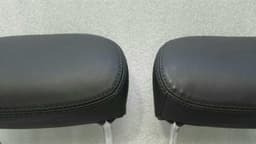 MERCEDES-BENZ Mercedes CLS W219 rear pair headrests A2199701150 headrest set leather — thumbnail 7