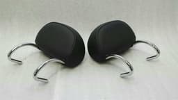 MERCEDES-BENZ Mercedes CLS W219 rear pair headrests A2199701150 headrest set leather — thumbnail 5