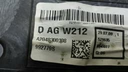 MERCEDES-BENZ Mercedes W212 Car Climate Control Set A2048303390 Climate Control Part A/C Set — thumbnail 7