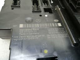 MERCEDES-BENZ Mercedes E Class W212 SAM Fuse Box A2129001506 Fuse Box — thumbnail 8