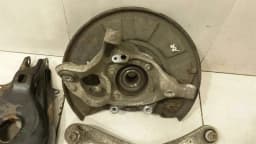 MERCEDES-BENZ Mercedes W212 right rear set A2123502208 wheel bearing housing rear right set AMG — thumbnail 5