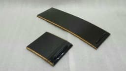 MERCEDES-BENZ Mercedes CLS W219 console veneer set A2198100320 console wood strip set walnut — thumbnail 6
