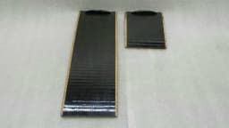 MERCEDES-BENZ Mercedes CLS W219 console veneer set A2198100320 console wood strip set walnut — thumbnail 7
