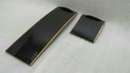 MERCEDES-BENZ Mercedes CLS W219 console veneer set A2198100320 console wood strip set walnut — thumbnail 8