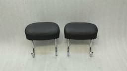 MERCEDES-BENZ Mercedes CLS W219 rear pair headrests A2199701150 headrest set leather — thumbnail 1