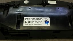 MERCEDES-BENZ Mercedes CLS W219 Auto Climate Control A2198303185 Climate Control Panel — thumbnail 10