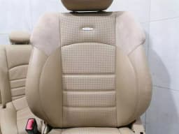 MERCEDES-BENZ Mercedes CLS63 AMG COAT OF ARMS W219 seatpad AMG BEIGE seat COLOR BUCKSKIN — thumbnail 8