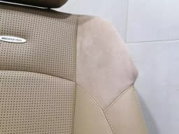 MERCEDES-BENZ Mercedes CLS63 AMG COAT OF ARMS W219 seatpad AMG BEIGE seat COLOR BUCKSKIN — thumbnail 4