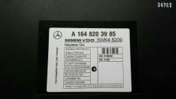 MERCEDES-BENZ Mercedes ML W164 Keyless Go Electronic Module A1648203985 Control Unit — thumbnail 2