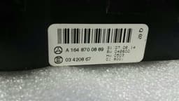 MERCEDES-BENZ Mercedes ML W164 Rear Car Climate Control A1648700889 Rear Climate Control Panel US — thumbnail 4