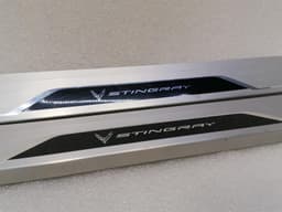 CHEVROLET Chevrolet Corvette C8 Door Sill STINGRAY Entry Bar — thumbnail 2