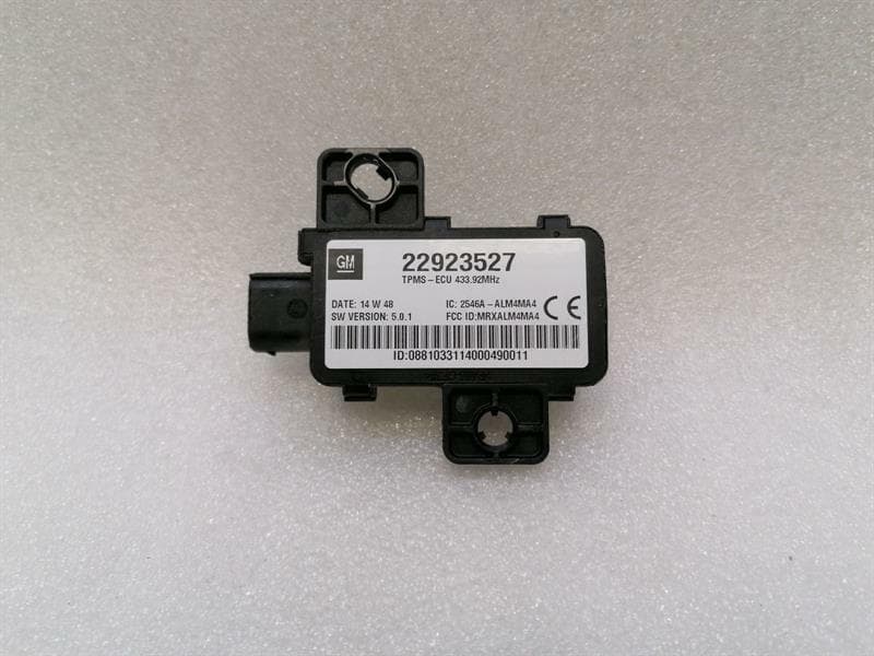 Chevrolet Corvette C7 Z06 electronic module 22923527 control unit tyre pressure
