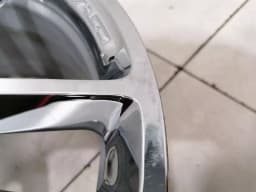 CHEVROLET CHEVROLET CORVETTE C7 Alloy Wheel 20986479 alloy rim front chrome 19x8.5 — thumbnail 4