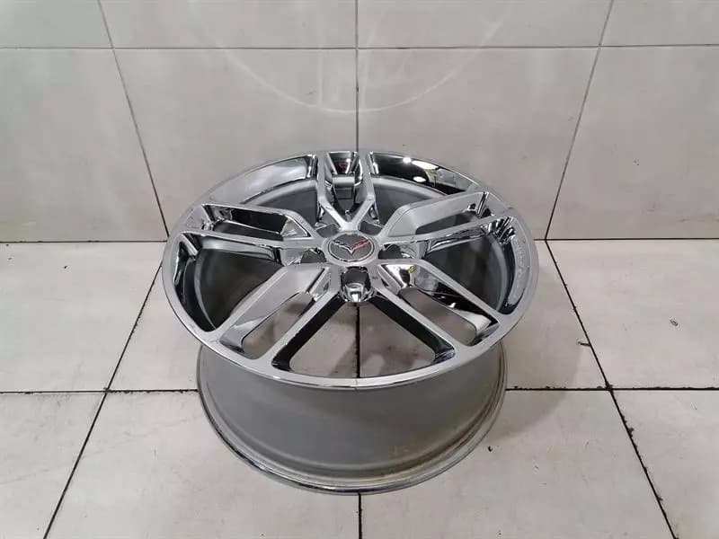 CHEVROLET CHEVROLET CORVETTE C7 Alloy Wheel 20986479 alloy rim front chrome 19x8.5