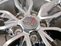 CHEVROLET CHEVROLET CORVETTE C7 Alloy Wheel 20986483 REAR CHROME 20X10.0 Alloy Rim — thumbnail 2