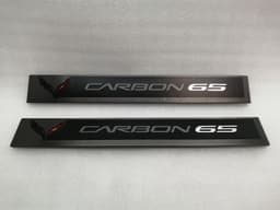 CHEVROLET Chevrolet Corvette C7 Z06 Door Sill Set 22789326 CARBON 65 Entry Bar Set — thumbnail 1