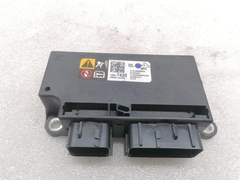 CHEVROLET Chevrolet Corvette C7 Safety Module ECU 13517433 Air Control Unit SRS