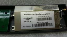 BENTLEY BENTLEY CONTINENTAL FLYING TRACK Aerial / Antenna 3W0035507C Antenna GPS — thumbnail 5