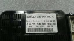 BENTLEY Bentley Continental Flying Spur Climate Module 3W5907040C AC Control Unit — thumbnail 2