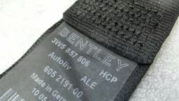 BENTLEY Bentley Continental Flying Spur rear seat belt 3W5857806 seat belt rear — thumbnail 5