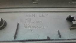 BENTLEY Bentley Continental GT Right A Post Cover 3W88557438H A Pillar Cover RE Leather — thumbnail 4