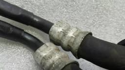 BENTLEY BENTLEY CONTINENTAL GT front axle oil pipe 3W0317801L oil hose front — thumbnail 4