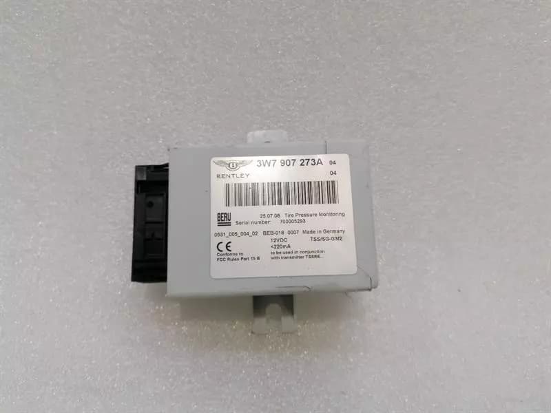 BENTLEY CONTINENTAL FLYING TRACK TPMS Tire Pressure Module 3W7907273A Control Unit