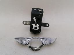 BENTLEY BENTLEY CONTINENTAL FLYING TRACK Bonnet Badge 3W0853621A Emblem Radiator Grill — thumbnail 7