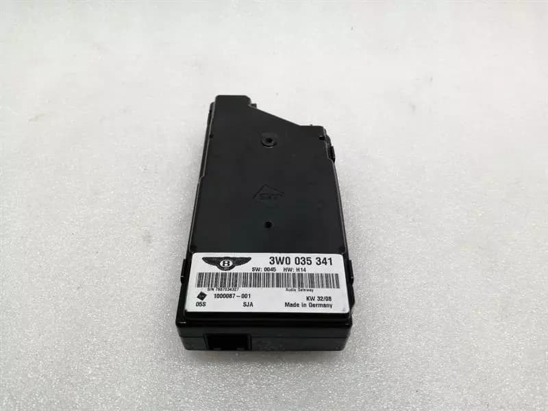 BENTLEY BENTLEY CONTINENTAL FLYING TRACK Audio Gateway Module 3W0035341 Control Unit