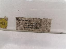 BENTLEY BENTLEY CONTINENTAL FLYING TRACK Right Door Glass 3W5845026K Door Window Rear R — thumbnail 5
