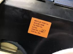 BENTLEY BENTLEY CONTINENTAL GT W12 seat 3W3881880B front seat front seat lumbar — thumbnail 8