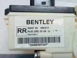BENTLEY Bentley Continental GT W12 door window motor 3W8959704F window regulator motor — thumbnail 6