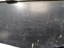 BENTLEY 2011-2015 BENTLEY CONTINENTAL GT W12 FRONT GRILLE 3W3853651 RADIATOR GRILLE GRILL — thumbnail 7