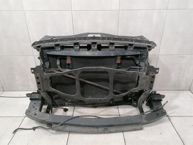 BENTLEY 11-16 Bentley Continental GT W12 Front End 3W0804415C Lock Carrier Front Mask