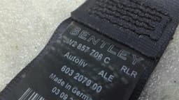 BENTLEY Bentley Continental GT W12 RHD Right Front Seat Belt 3W2857706C Right Hand Drive — thumbnail 7
