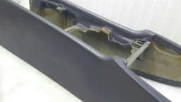 BENTLEY BENTLEY CONTINENTAL GT Front Console 3W0863305C Console Front Leather Leather Blue — thumbnail 2