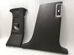 BENTLEY BENTLEY FLYINGSPUR Right B Post Leather Cover SET 3W5867285D Fairing B-Pillar — thumbnail 2