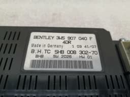 BENTLEY Bentley Flying Spur Climate Control Module 3W5907040F Climate Control Unit — thumbnail 10