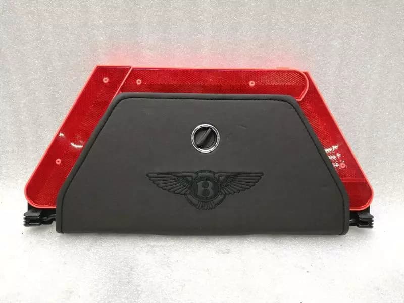 BENTLEY BENTLEY FLYING TRACK Triangle + Leather Cover 3W0860285 Warning Triangle + Leather