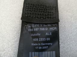 BENTLEY BENTLEY FLYING TRACK Front Left Seatbelt RHD 3W5857705D — thumbnail 6