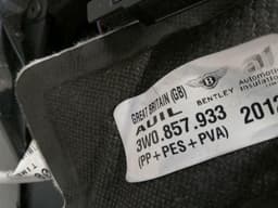 BENTLEY BENTLEY CONTINENTAL FLYING TRACK Glovebox 3W2857094B RHD RIGHT HANDLEBAR — thumbnail 9