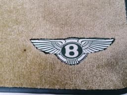 BENTLEY BENTLEY CONTINENTAL GT W12 FLOOR MATS FLOORMATS GREEN LHD — thumbnail 4