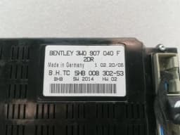BENTLEY Bentley Continental GT Climate Control Module 3W0907040F Control Unit CLIMATE — thumbnail 2