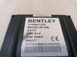 BENTLEY Bentley Continental GT Electronic module 3Y0907722 ECU VEHICLE POSITION — thumbnail 10