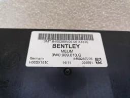 BENTLEY BENTLEY CONTINENTAL GT Electronic module 3W0909610G ECU TRUNK TAILGATE — thumbnail 6